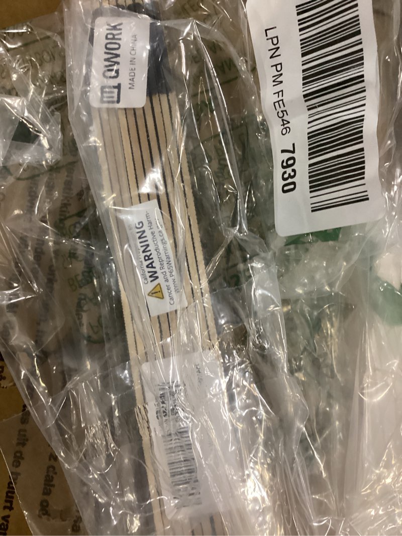 Condition photo showing Good Condition for qwork folding wood rule, 6 ft 6 inch foldable ruler with us and metric measurements for carpenters