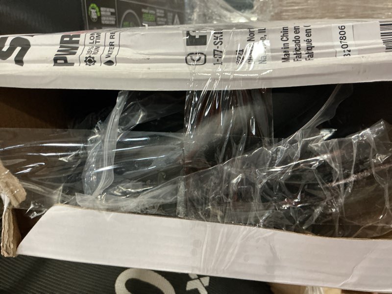 Condition photo showing As Is for skil 40-volt 14-in straight shaft battery string trimmer 2.5 ah (battery and charger included)