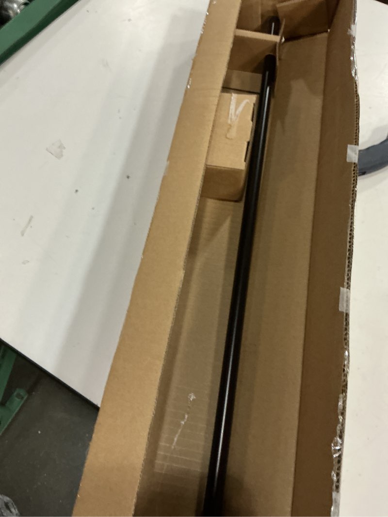 Condition photo showing New/Like New for amazon basics room darkening blackout curtain rod - 28" to 48", dark bronze (espresso) bronze 28" to 48" single rod