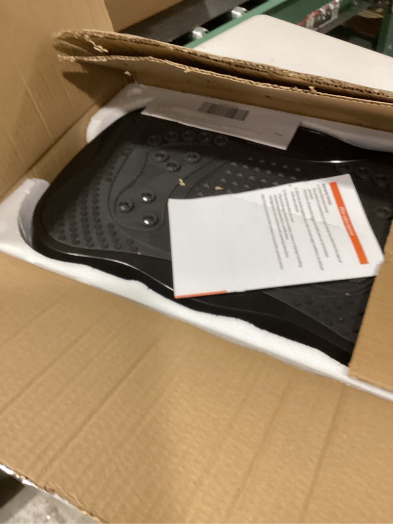 Condition photo showing New/Like New for Vibration Plate Exercise Machine, 130 Levels Full Body Workout Vibrating Plate for Lymphatic Drainage Weight Loss, 450 Lbs Capacity Shake Fitness Platform with Resistance Bands Bluetooth for Women Men