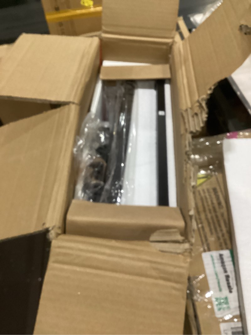 Condition photo showing New/Like New for vowner 55-75 gallon fish tank stand - metal aquarium stand, 48.4" x 14.9" x 29.5" heavy duty reptile tank stand, adjustable 2-tier fish tank rack shelf for home office, tank not included, black black 48.4" x 14.9" x 29.5"