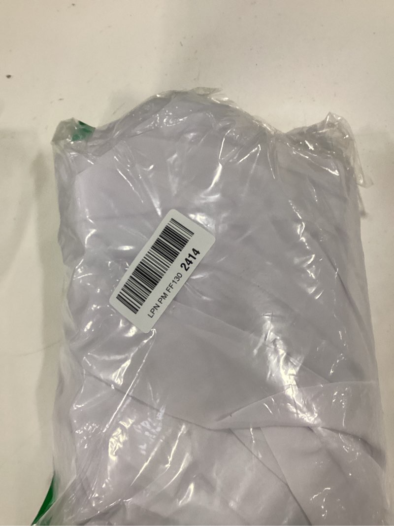 Condition photo showing Good Condition for 10ft x 10ft White Chiffon Backdrop Curtains, Wrinkle-Free Sheer Chiffon Fabric Photo Curtain Drapes for Wedding Ceremony Arch Party Stage Photography Decorations