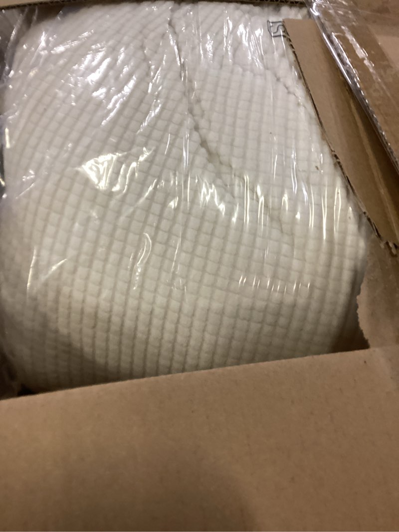 Condition photo showing New/Like New for subrtex slipcover sets for sofa, 7 pieces stretch furniture cover, wear resistant, washable, checkered pattern, ivory (large) ivory large