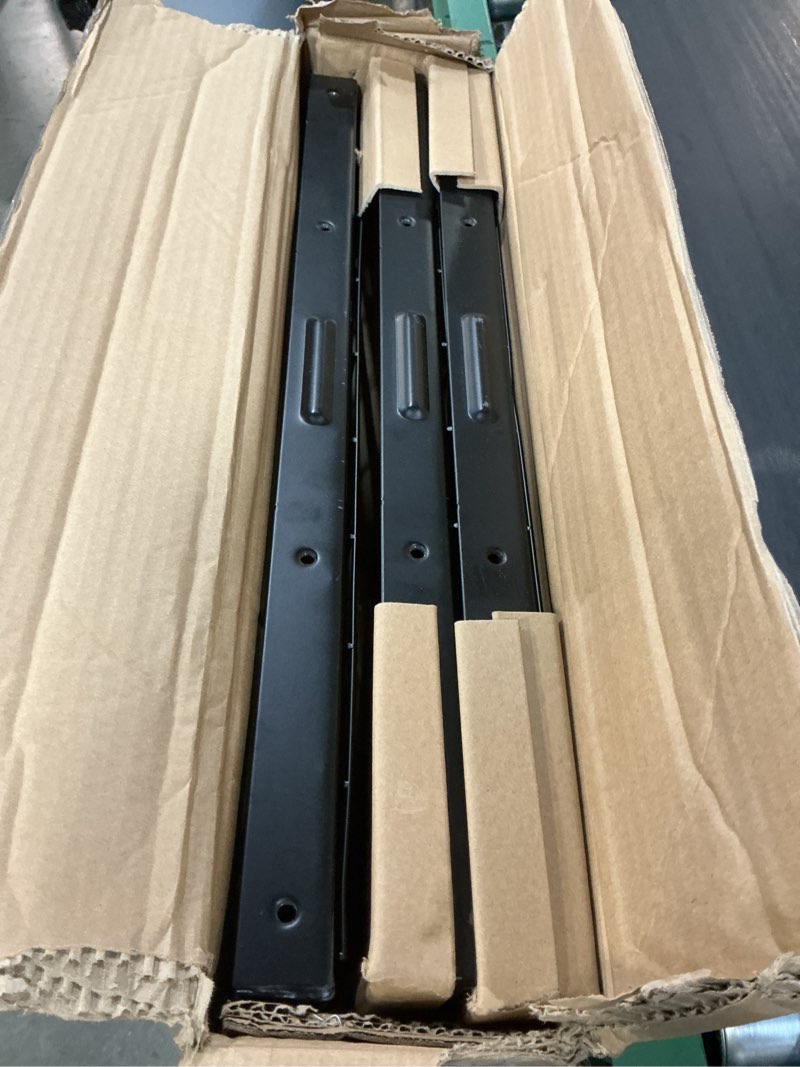 Condition photo showing Good Condition for fleximounts 3x6 overhead garage storage adjustable ceiling rack 72" length x 36" width x 40" height, 450lbs weight capacity, black