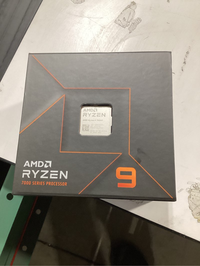 Condition photo showing New/Like New for AMD Ryzen 9 7950X 16-Core, 32-Thread Unlocked Desktop Processor