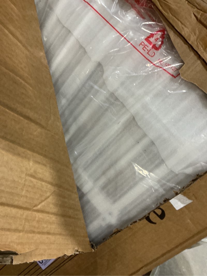 Condition photo showing Good Condition for 51" extra tall cat gate 30"-49.27" wide, auto close, pressure mounted, for cats & small dogs, hallway, stairs, kitchen, not baby gate,white