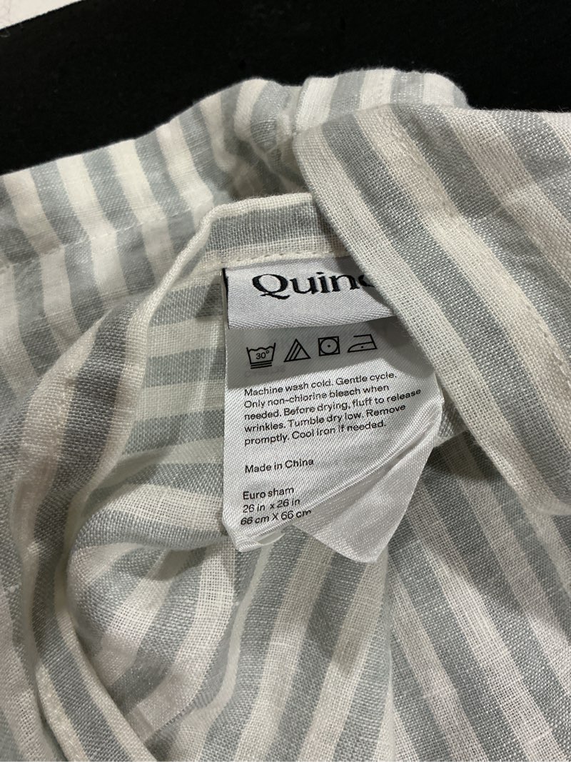 Condition photo showing Good Condition for quince 26x26 european linen euro sham