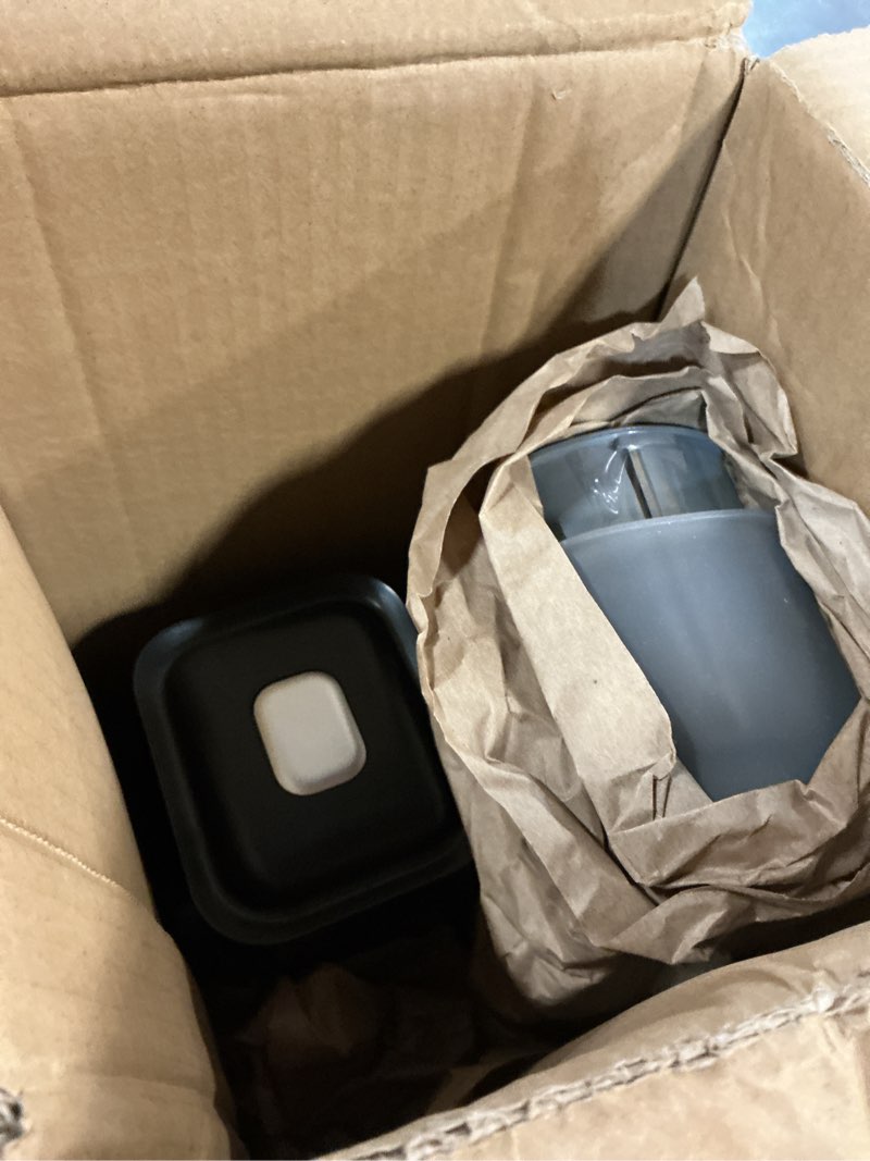 Condition photo showing Good Condition for electric cheese grater, rotating vegetable shredder machine, slicer shredder with 6 stainless steel blades, multifunctional kitchen tool for fruits, nuts, dark grey
