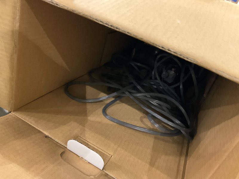 Condition photo showing As Is for Shark HV322 Rocket Pet Plus Corded Stick Vacuum with LED Headlights, XL Dust Cup, Lightweight, Perfect for Pet Hair Pickup, Converts to a Hand Vacuum, with (2) Pet Attachments, Bordeaux/Silver Rocket Deluxe w/ headlights