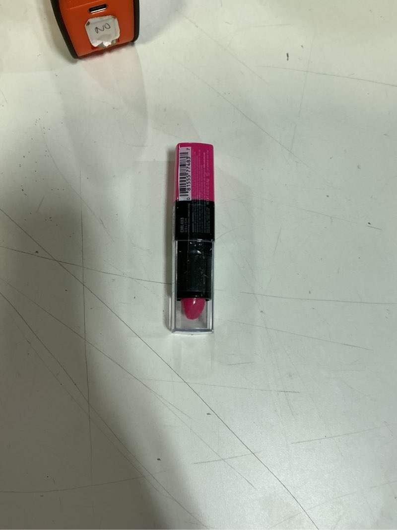 Condition photo showing New/Like New for (Incomplete) L.A. COLORS Moisture Cream Lipstick, Delish CML483 (Pack of 2) 1 Ounce (Pack of 2)