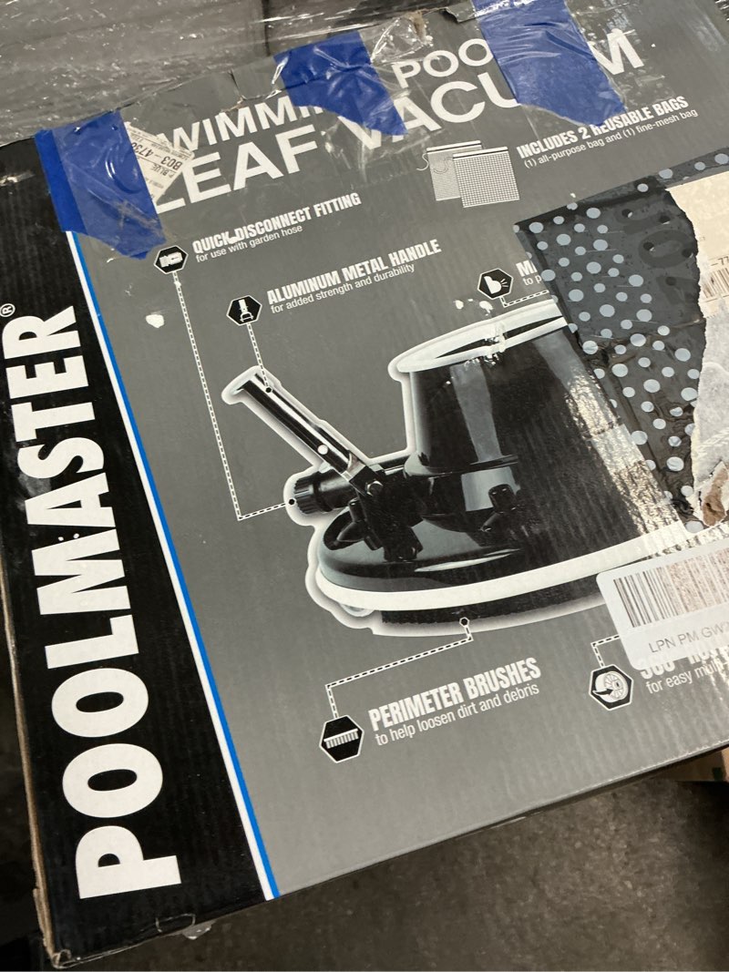Condition photo showing Good Condition for (incompleto )poolmaster 28316 swimming pool leaf vacuum, premier collection