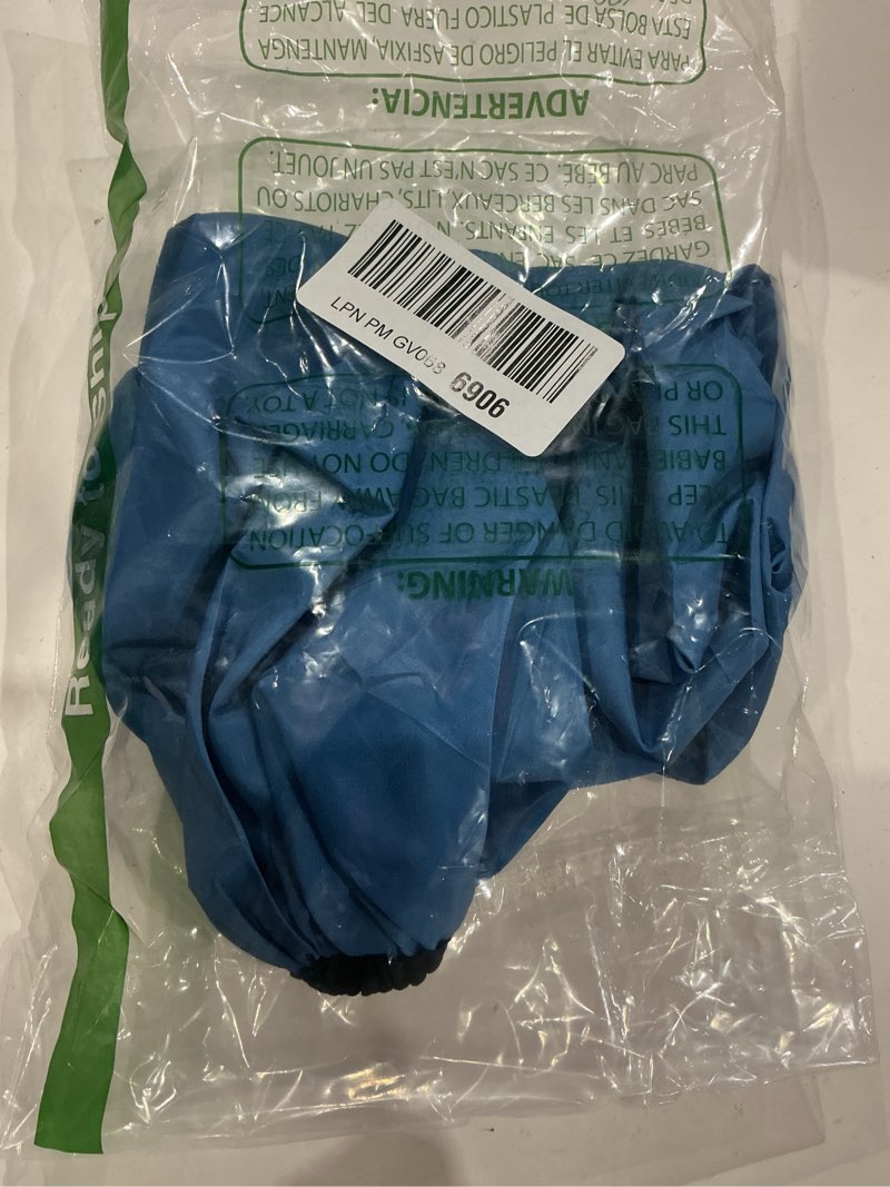 Condition photo showing Good Condition for auban extra large shower cap, double-layer waterproof reusable satin lining xl shower bonnet for women long hair, braids, locs, perms blue