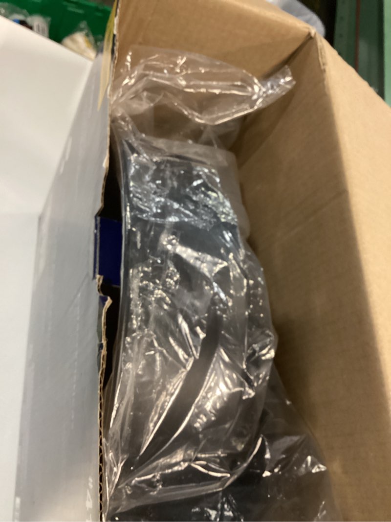 Condition photo showing Good Condition for 100+ bought last week Project Source Oakdale 1 -Light 12.2-in H Matte Black Hardwired Dark Sky Outdoor Wall Light