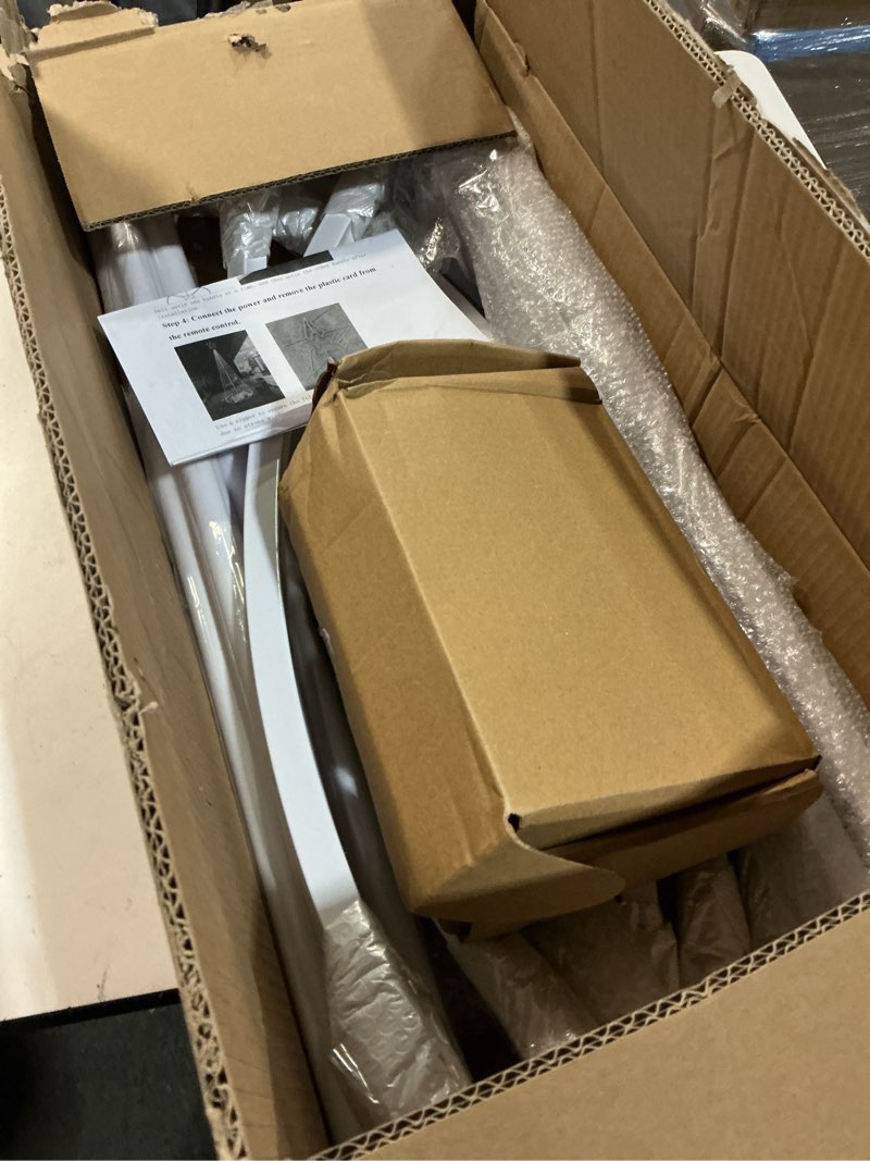 Condition photo showing As Is for 12Ft Outdoor Lighted Christmas Tree Lights Cone Tall Star Topped Artificial Christmas Trees Arbol de Navidad Outside Decor for Xmas New Year Holiday Multicolor/WarmWhite Warm White and Multi-color 12ft