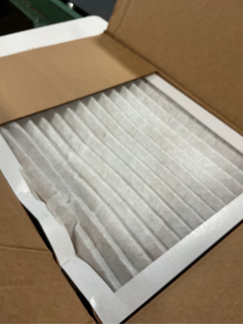 Condition photo showing Good Condition for amazon basics 14x20x1 air filter, merv 8 ac furnace filters, allergy control, electrostatic, removes dust pollen and lint, 6-pack (actual size: 13.75" x 19.75" x 0.75") 14x20x1 merv 8