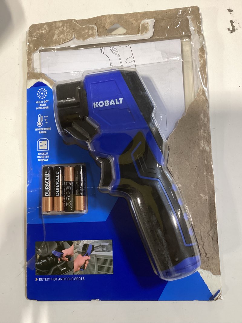 Condition photo showing Good Condition for 100+ bought last week kobalt digital display infrared thermometer item #4882345 | model #54526