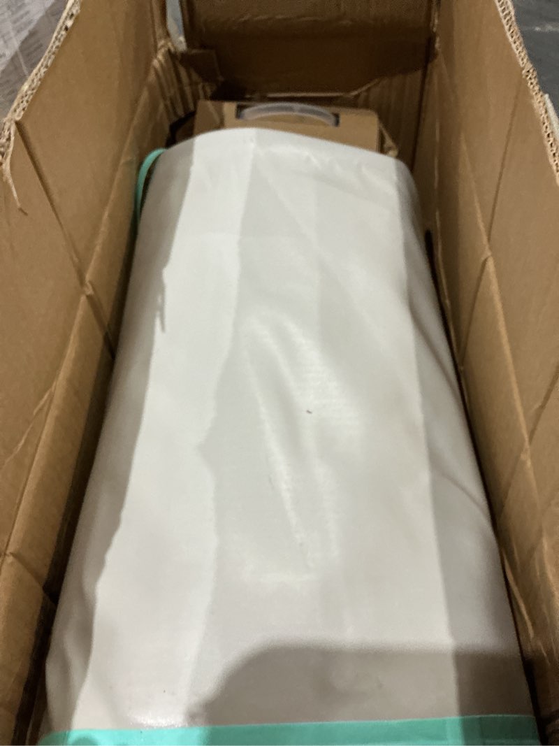 Condition photo showing As Is for vofitny all purpose gymnastics mat 6.6/10/13/16/20 ft sturdy inflatable tumble track for home/gym pink/green 13ft*3.3ft*4inches(4m*1m*0.1m)