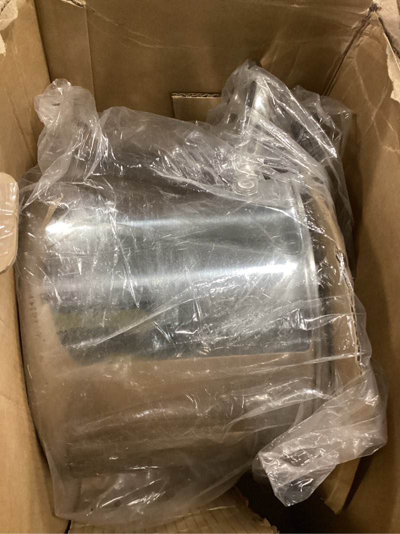 Condition photo showing New/Like New for Cooks Standard 18/10 Stainless Steel Stockpot 8-Quart, Classic Deep Cooking Pot Canning Cookware with Stainless Steel Lid, Silver 8 Quarts