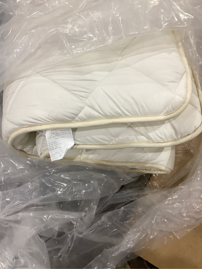 Condition photo showing As Is for moririn japanese floor futon mattress (shikibuton) with body pressure dispersion, made in japan, full