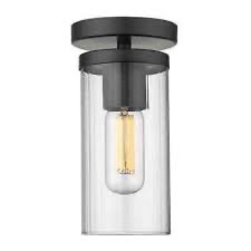 4.75- in cylinder semi - Flushmount Light