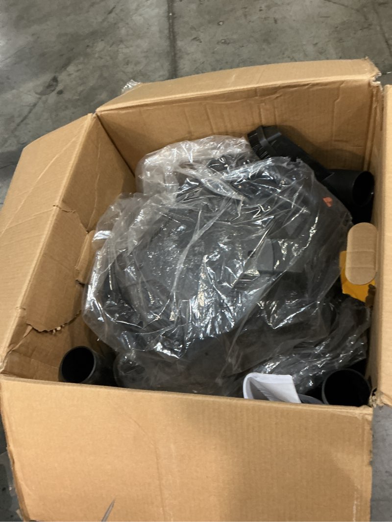 Condition photo showing Good Condition for dewalt 12 gallon poly wet/dry vac, 5.5 hp shop vacuum wet vacuum cleaner for workshop, jobsite, commericial area, large pick-up capacity, yellow,dxv12p