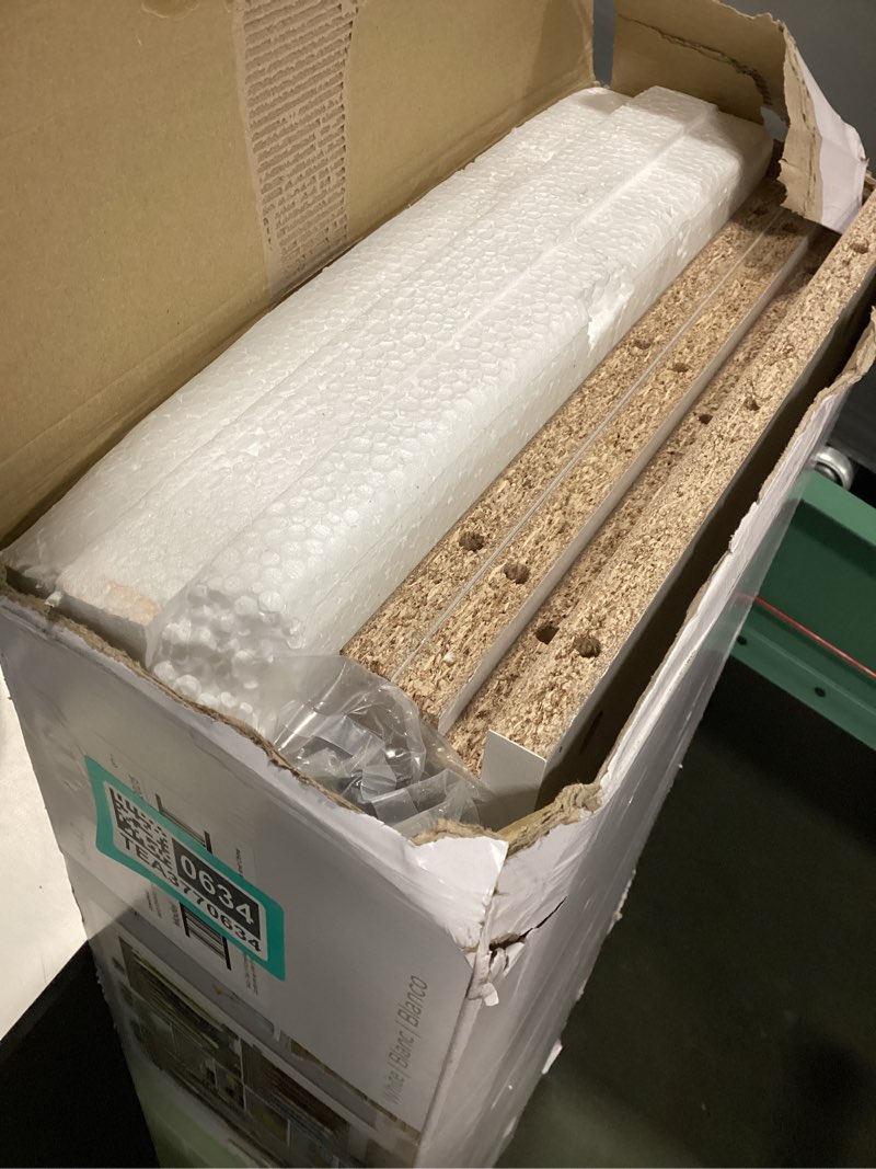 Condition photo showing Good Condition for ClosetMaid Selectives 48 in. W - 112 in. W White Reach-In Tower Wall