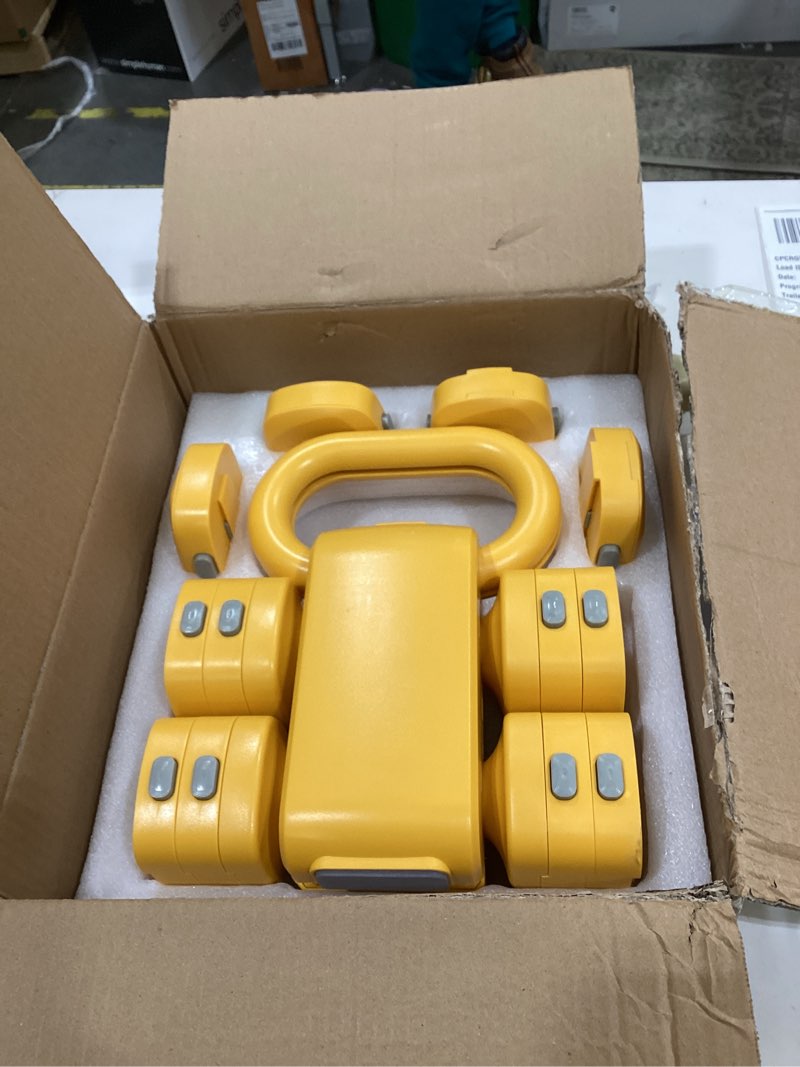 Condition photo showing Good Condition for 2-in-1 Adjustable Dumbbell Set for Women - 4 Levels (2.2lbs to 12.1lbs) - Home Gym Weights for Women at Home - Fitness Dumbbells Orange Set