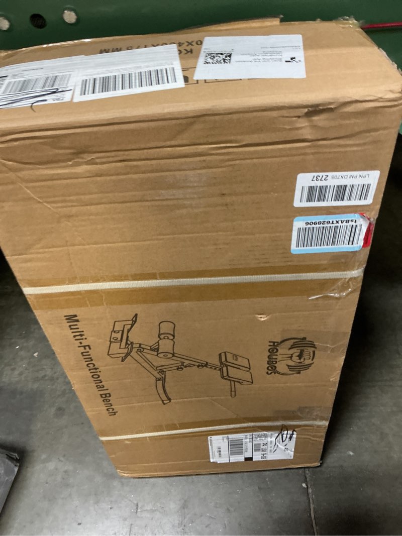 Condition photo showing New/Like New for hyper back extension roman chair - back extension bench machine for glute, hamstring and lower back, multi-functional bench for full all-in-one body workout, foldable for home gym fitness