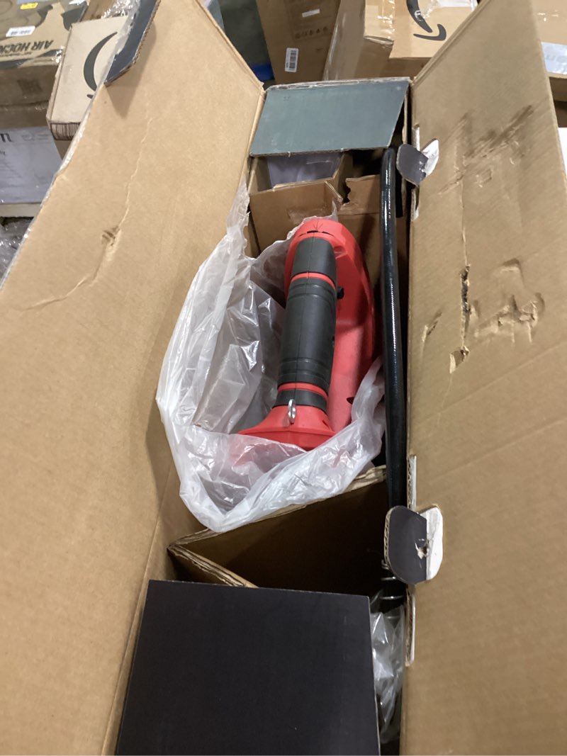 Condition photo showing Good Condition for Mellif Power Grease Gun Compatible with Milwaukee 18v Battery - Tool ONLY, 10,000 PSI, Brushless Motor, 5 Variable Speed, 14 OZ Capacity, 30" Hose, Built-in LED, Safety Lock, Low-Voltage Protection Red for Milwaukee