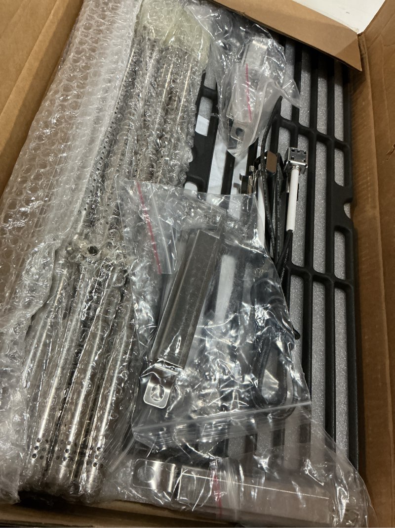 Condition photo showing Good Condition for grill parts for char-broil performance 4 burner 463342119 463342118 463332718 463347017 463377017 463376117 463376018p2 463335517 463349917 grill burner heat plate cast iron grill grates 18 inch 18" x 22.3"- charbroil performance 4 burner