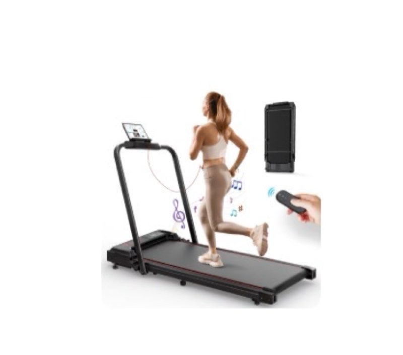 treadmill for home, walking pad with handle bar. 2 in 1 walking pad treadmill 300+ lb capacity, comp