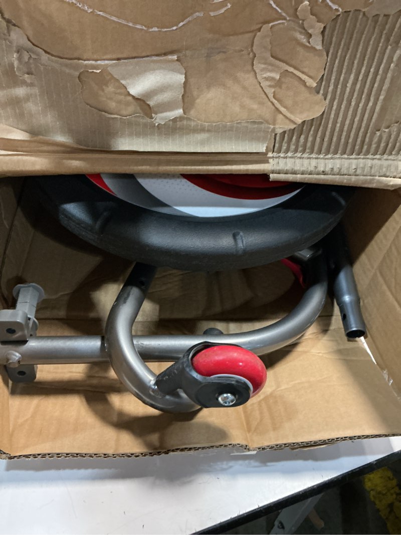 Condition photo showing As Is for Radio Flyer  Cyclone Ride-on for Kids  Arm Powered  16  Wheels  Red