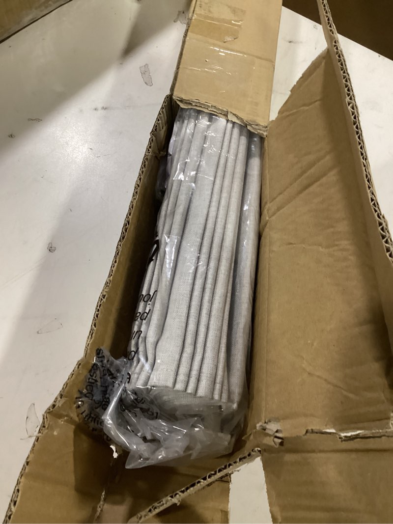 Condition photo showing Good Condition for lazblinds no drill roman shades for windows, cordless blackout window shades with uv protection, polyester fabric for bedroom & living room, 26" w x 64" h, natural blackout - faux linen - natural 26"w x 64"h