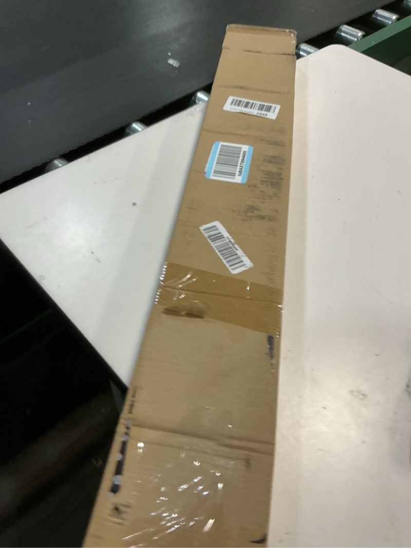 Condition photo showing New/Like New for adjustable curved shower rod, 42-72 inches extra wide shower curtain rod, rust proof, premium stainless steel, curved shower curtain rod for bathroom, need to drill, silver silver 42-72 inches