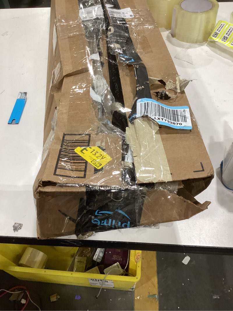 Condition photo showing As Is for Pit Posse PP3118 Air Tool Pneumatic Rack Holder Organizer for Enclosed Trailer Garage Shop - Made in