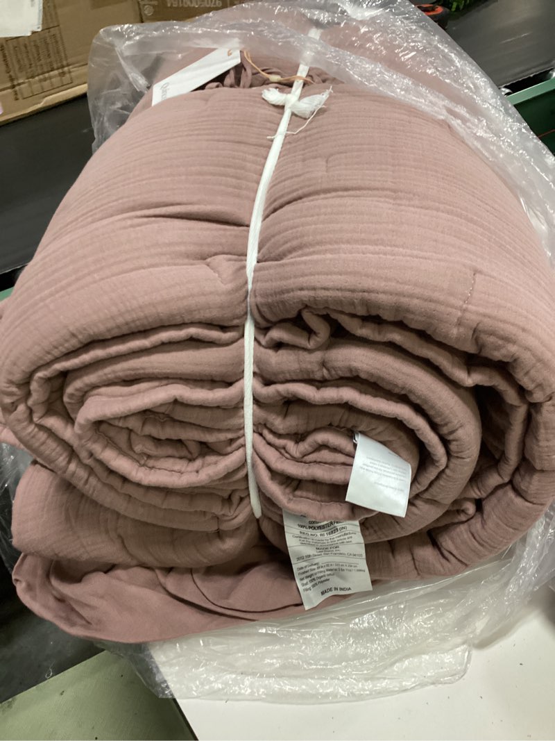 Condition photo showing Good Condition for  quince organic airy gauze dream quilt full/queen