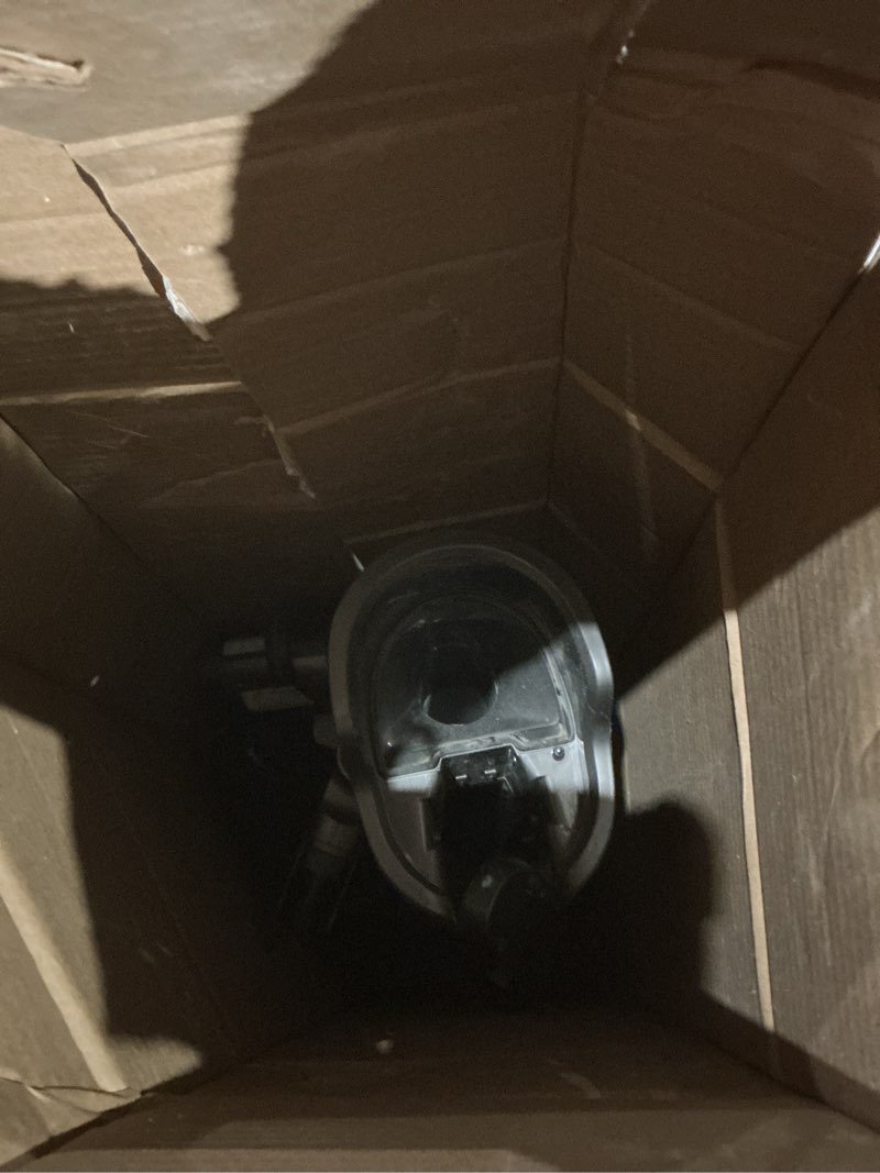 Condition photo showing As Is for shark cordless vacuum cleaner with hepa filter, powerdetect clean & empty, powerful suction, auto-empty system, pet hair pickup, carpets & hardfloor, dark gray, ip3251 powerdetect w/ autoempty (essential)