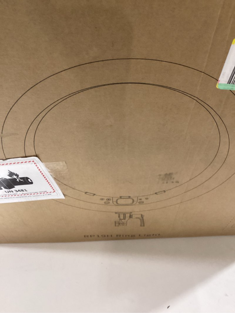 NEEWER Ring Light RP19H 19 Inch with Tripod Stand 3 Phone Holders Compatible with iPhone, Upgraded 2