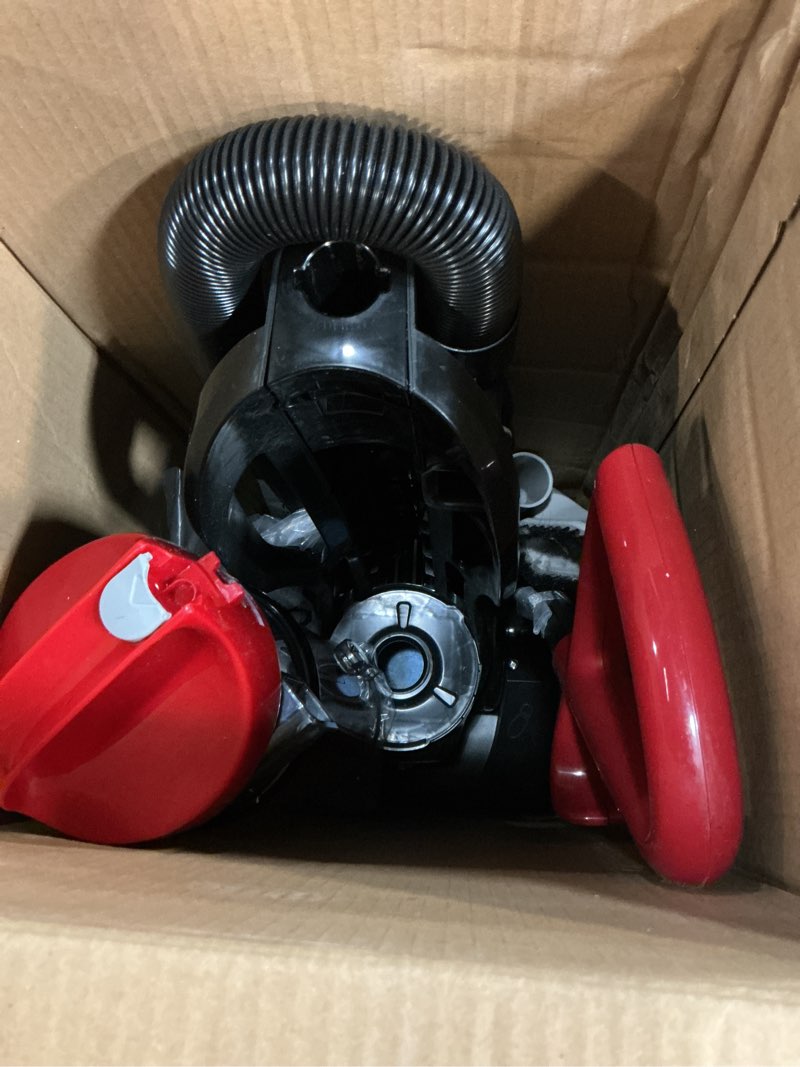 Condition photo showing As Is for dirt devil endura lite upright bagless vacuum cleaner for carpet and hard floor, powerful, lightweight, corded vacuum cleaners for home use