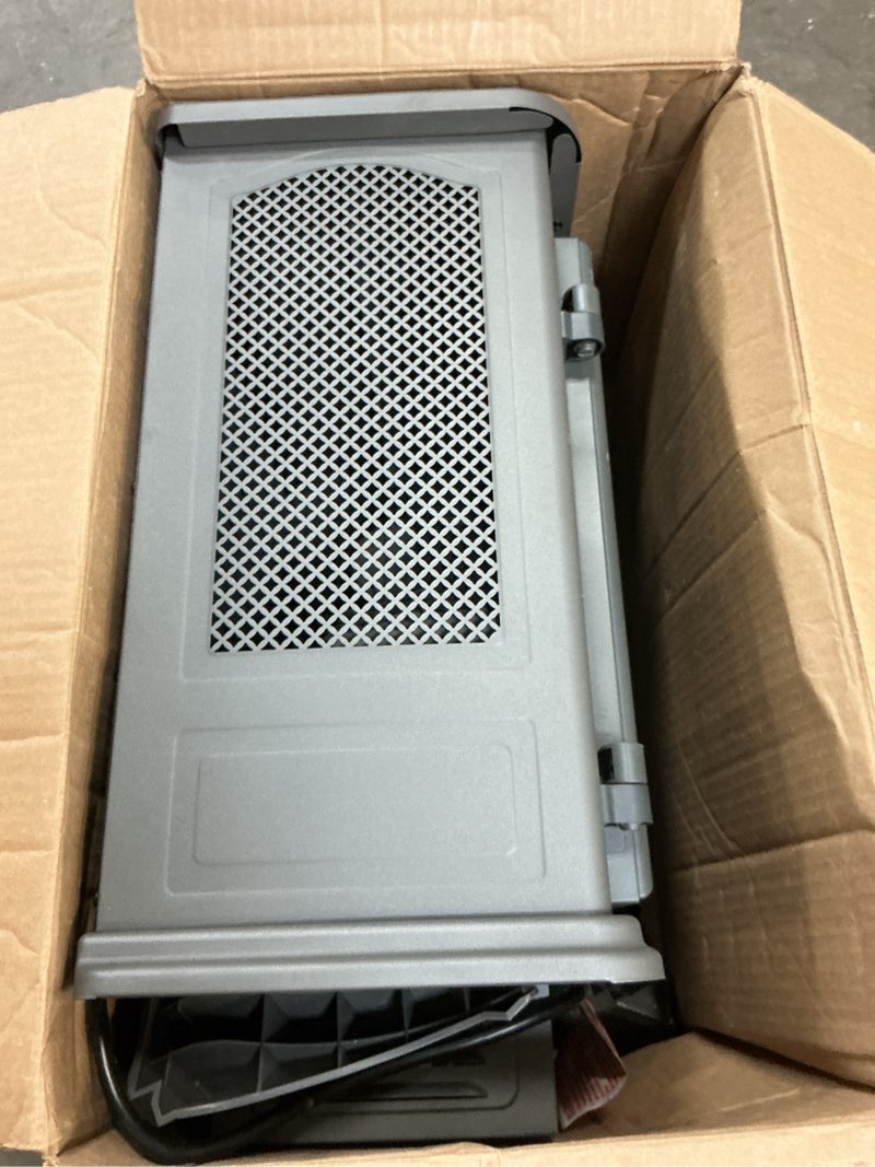 Condition photo showing As Is for duraflame infrared quartz electric stove heater - dfi-591-02 - bronze