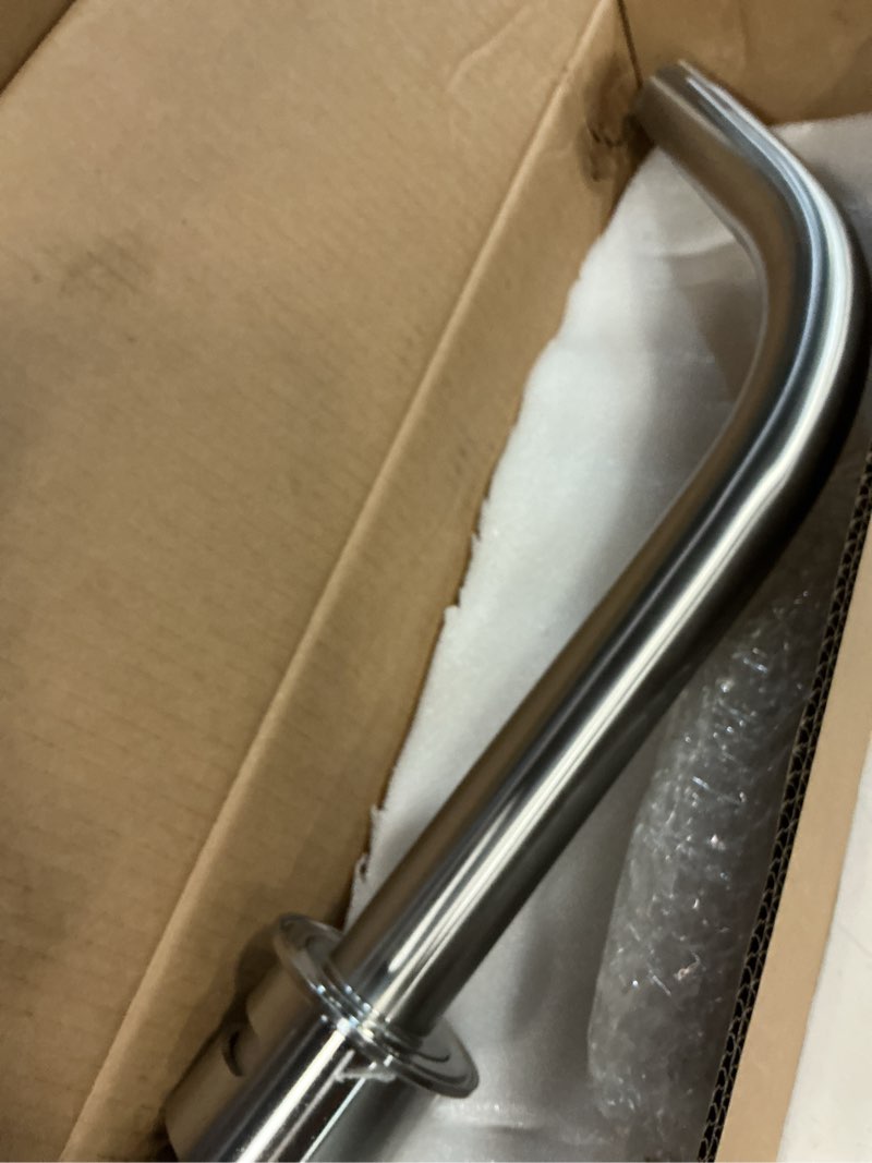 Condition photo showing Good Condition for QiiMii SS304 Sanitary Rotaring Racking Arm 180 Degree Rotation for Conical Fermenter, Tri Clamp 1.5 inch x Tri Clamp 2.5 inch