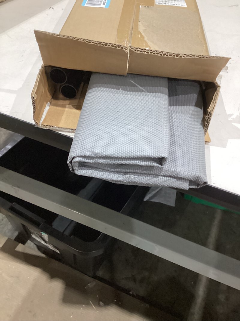 Condition photo showing Good Condition for amazon basics cooling breathable elevated dog bed with metal frame for large dogs, 51" x 31" x 8", grey grey large