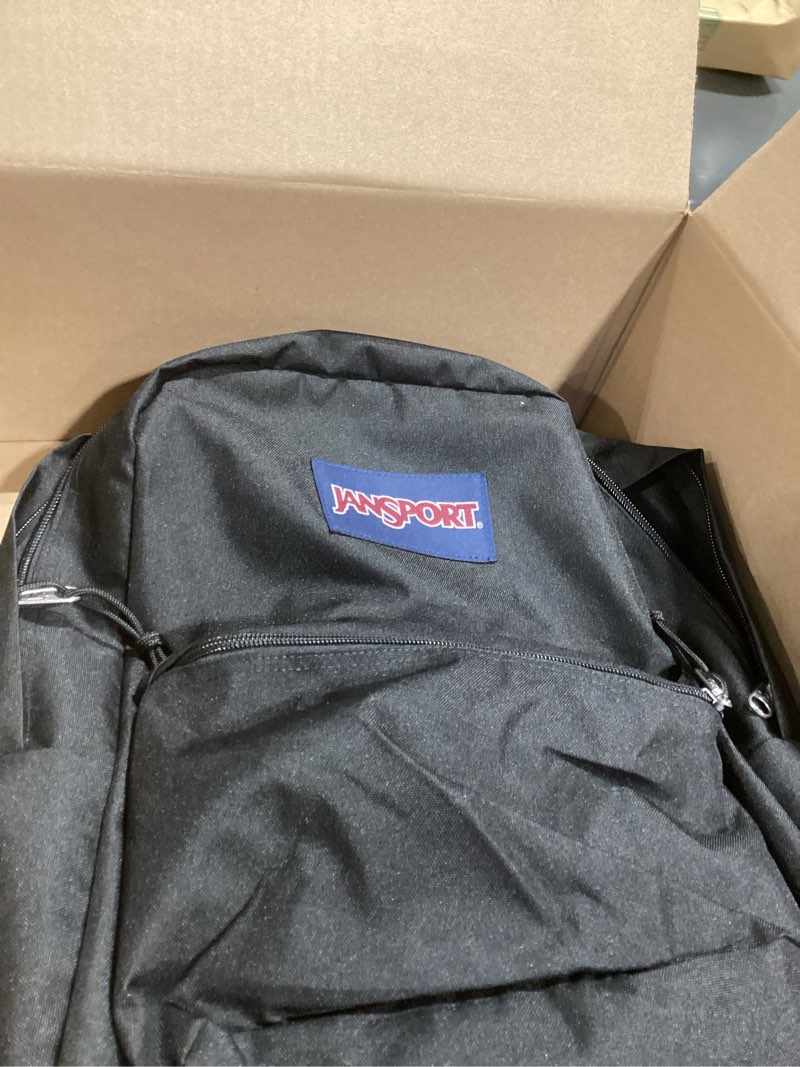 Condition photo showing Good Condition for JanSport SuperBreak One Backpacks - Durable, Lightweight Bookbag with 1 Main Compartment, Front Utility Pocket with Built-in Organizer - Premium Backpack, Black Black One Size