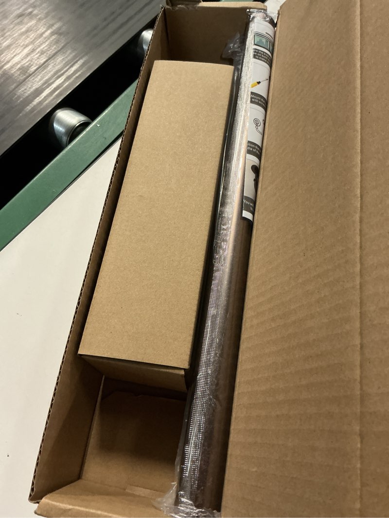 Condition photo showing Good Condition for bronze curtain rods 18 to 45 inch, industrial curtain rods,adjustable length,1 in diameter pipe,wall or ceiling mounted,for bedroom and living room(antique red bronze 18” to 45”) antique red bronze 18" to 45"