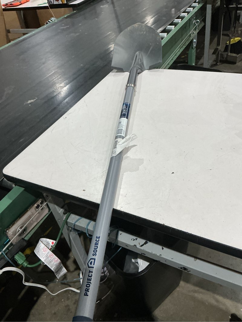 Condition photo showing As Is for project source 40-in fiberglass handle digging shovel