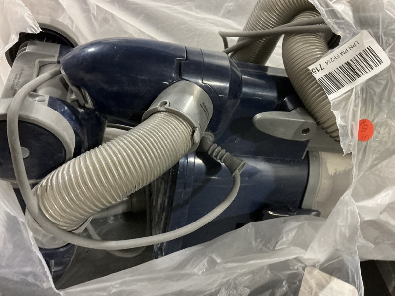 Condition photo showing As Is for Shark Upright Vacuum, Navigator Lift-Away Deluxe with Large Dust Cup Capacity, HEPA Filter, Swivel Steering, Upholstery Tool & Crevice Tool, Blue, NV360