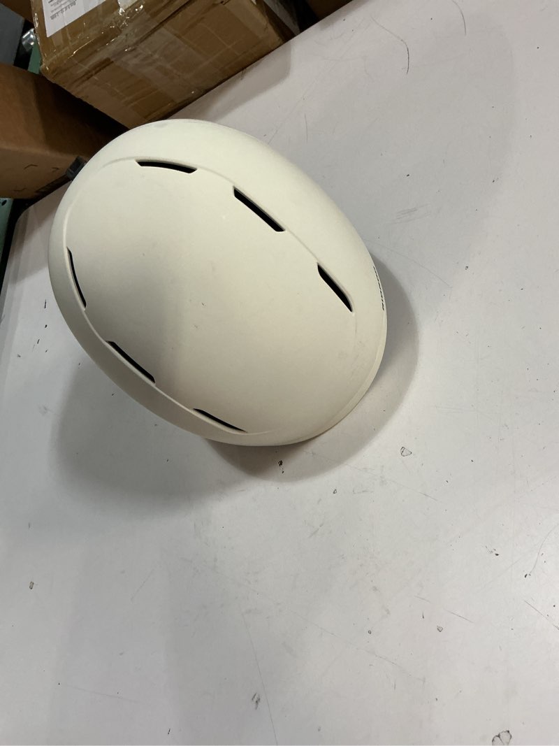 Condition photo showing Good Condition for Ski Helmet for Women Men, Safety Certified Snowboard Helmet with Shockproof ABS Hard Shell for Adults & Youth Small Egg White