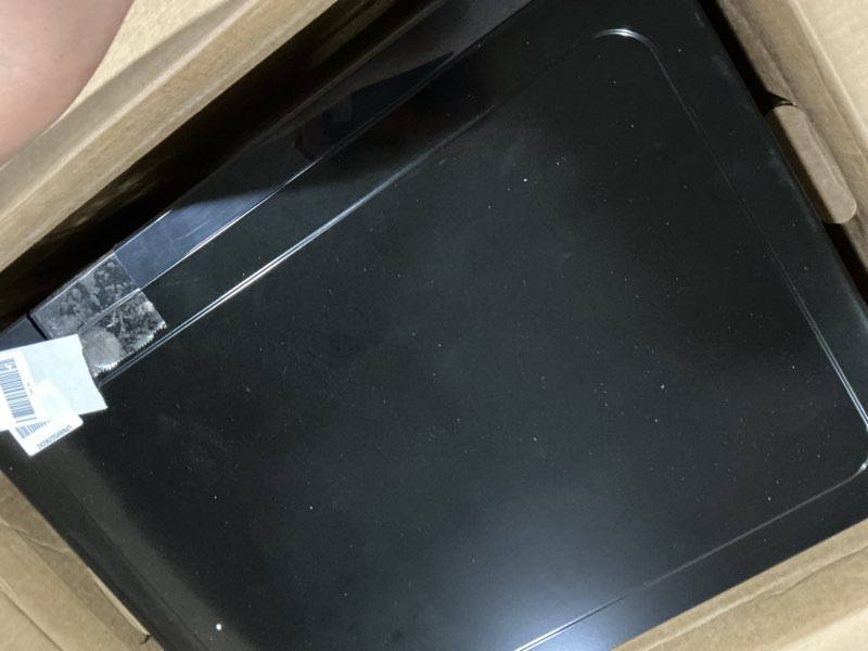 Condition photo showing Good Condition for farberware 1.6 cu. ft. countertop microwave oven – 1100 watts power, auto cook settings, defrost, easy clean and child safety lock - stainless
