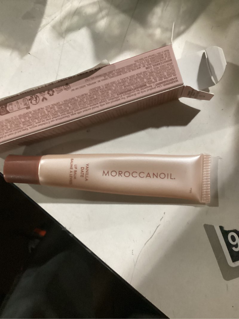 Condition photo showing Good Condition for Moroccanoil Lip Balm Vanilla Date