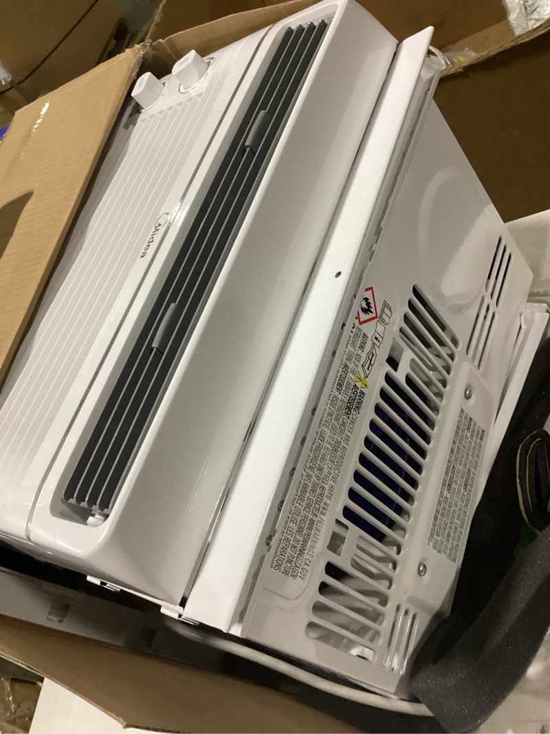 Condition photo showing Good Condition for midea 5,000 btu room window air conditioner, mechanical control, doe, for spaces up to 150 sq. ft., maw05m1ywt